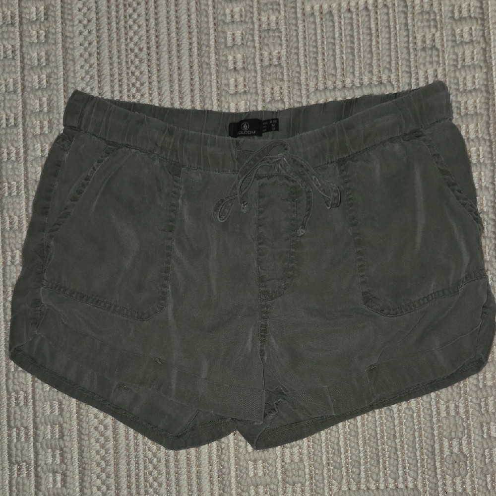 Olive Green Women's Volcom  Shorts